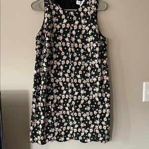 Lost + Wander Black Floral Dress